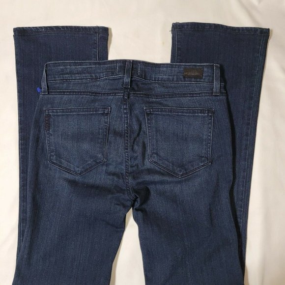 Paige Manhattan Mid Rise Slim Bootcut Jeans 28 - Picture 7 of 8